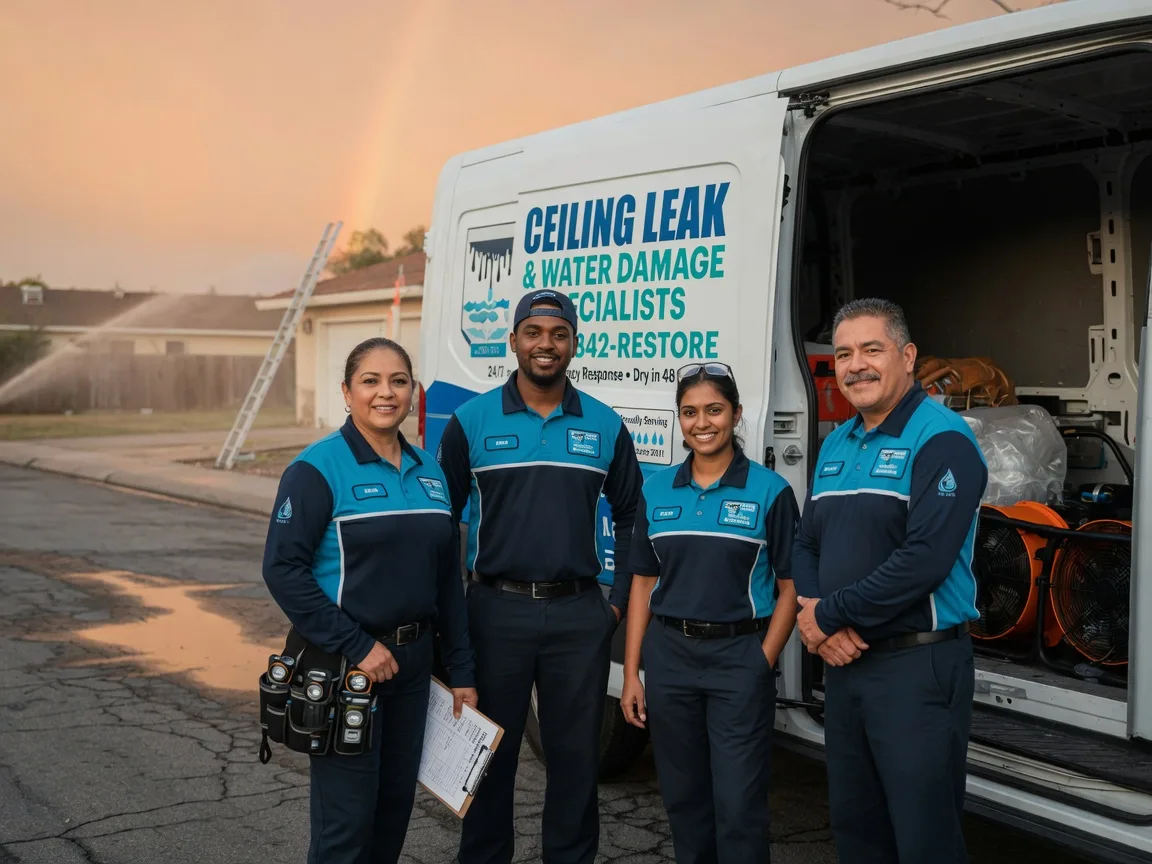 Ceiling Leak Cleanup company in Quinton, AL