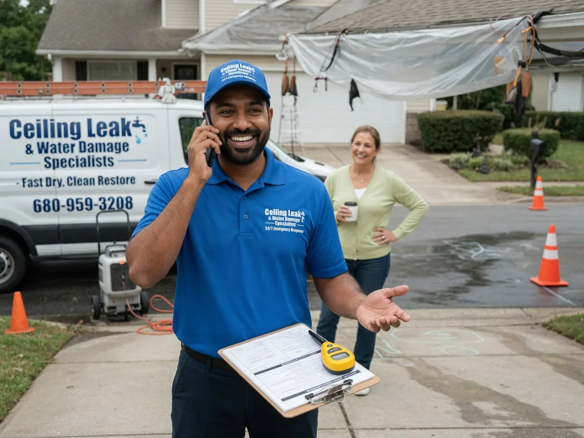 Ceiling Leak Cleanup Quinton, AL FAQs